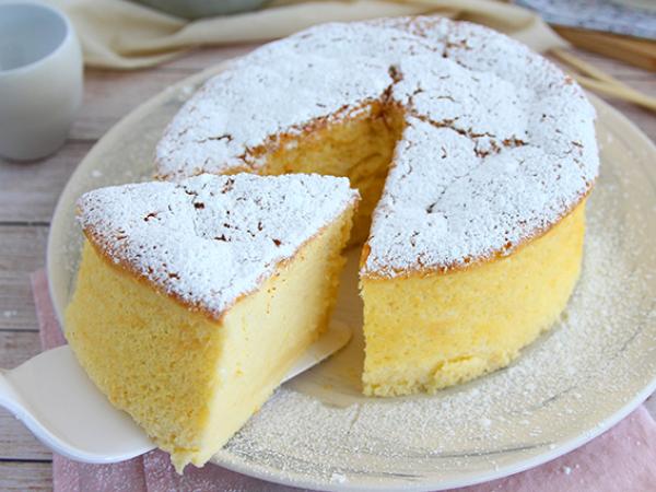 Recipe Japanese cheesecake, so fluffy!