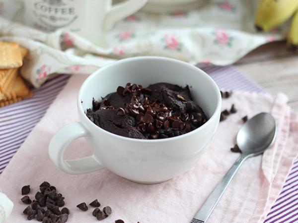 Recipe Vegan mug cake - chocolate and peanut butter