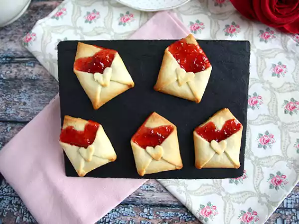 Recipe Love letter cookies for valentine's day