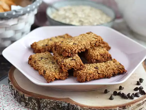 Recipe Easy crunchy cereal bars - 5 ingredient vegan recipe