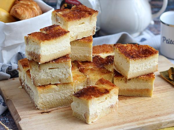 Recipe French toast cheesecake bars