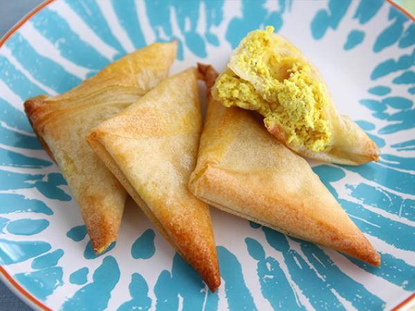 Recipe Curry samosas