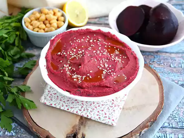 Recipe Beetroot hummus