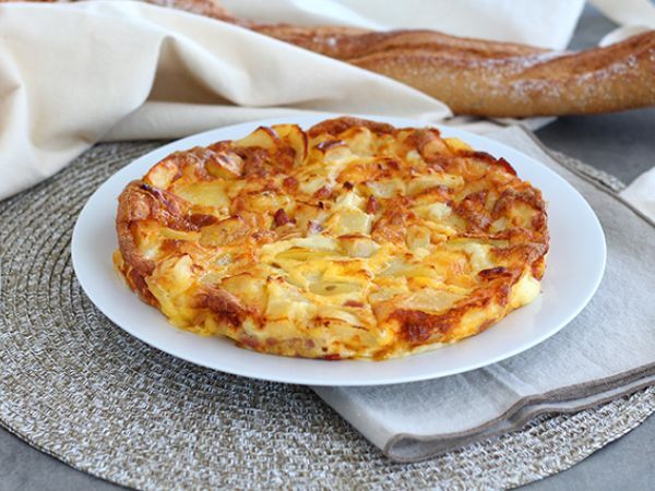 Recipe Baked tortilla omelette