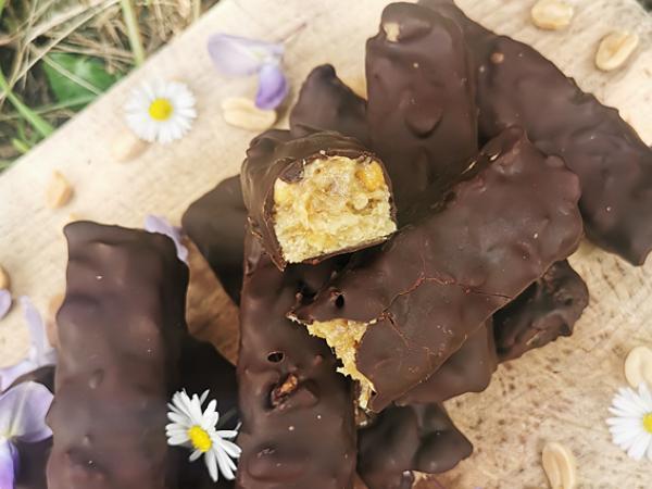 Recipe Homemade snickers - vegan and gluten free