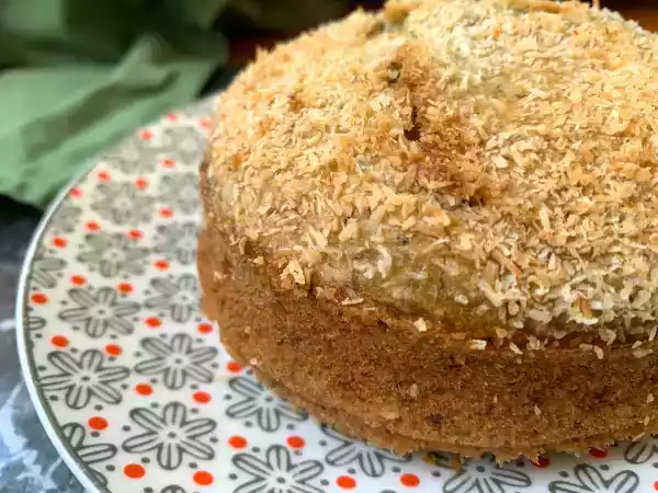 Recipe Lactose free banana bread with coconut