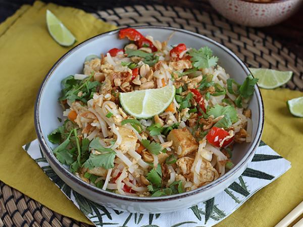 Recipe Pad thai with tofu