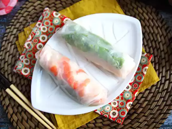 Recipe Spring rolls - shrimp and chicken