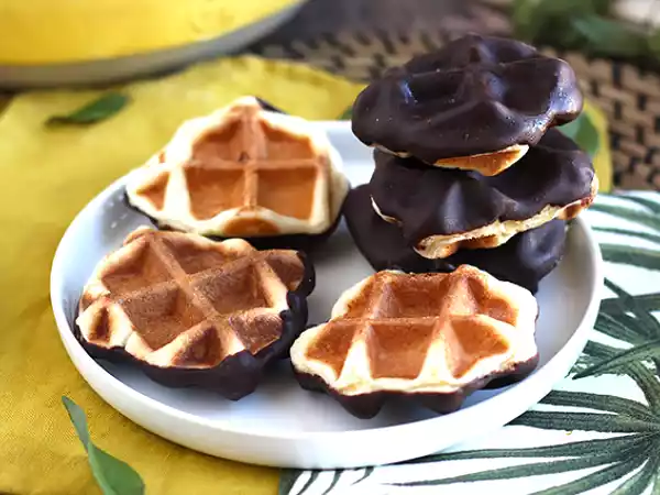 Recipe Mini chocolate waffles