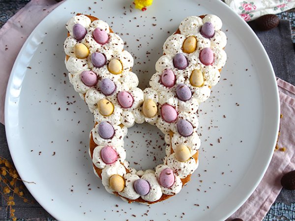 Recipe Easter bunny cream tart