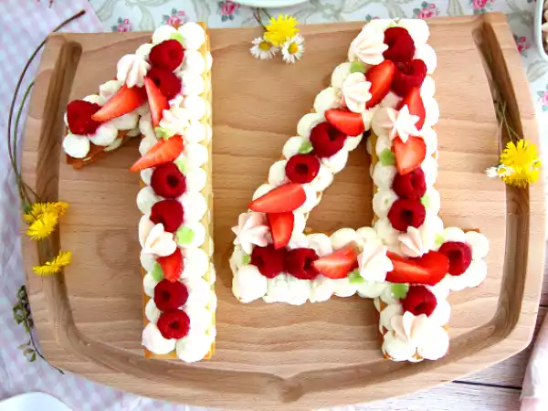 Recipe Number cake or tarte chiffres