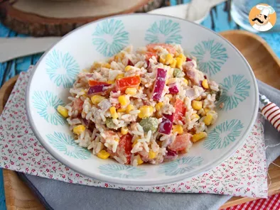 Recipe Rice salad, easy and quick!