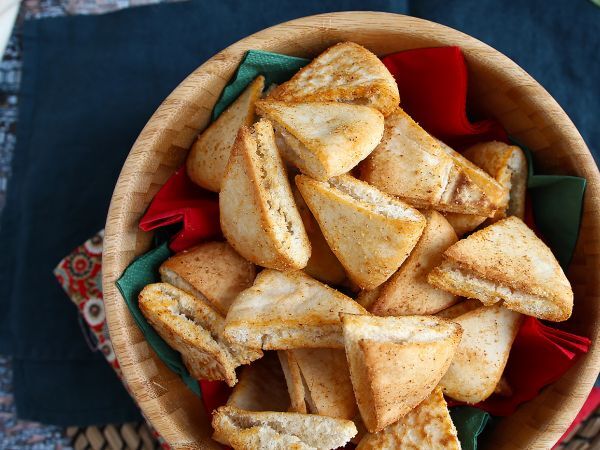 Recipe Homemade pita chips