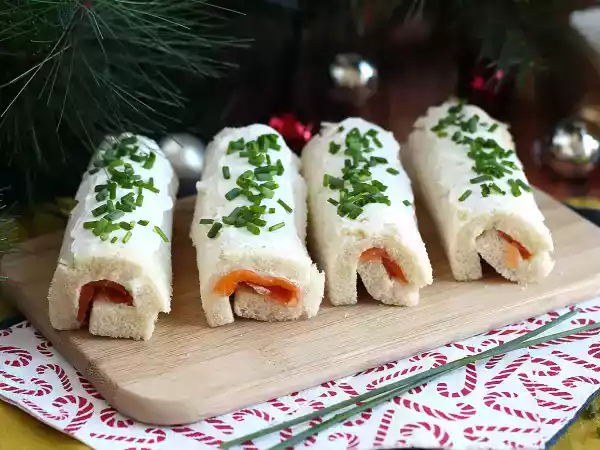 Recipe Yule log toasts for christmas