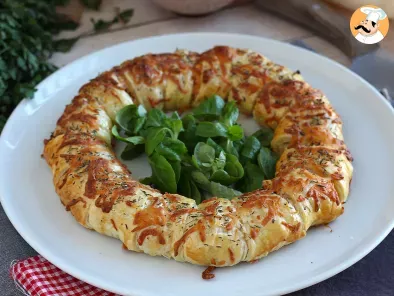 Recipe Salmon and mustard flaky crown