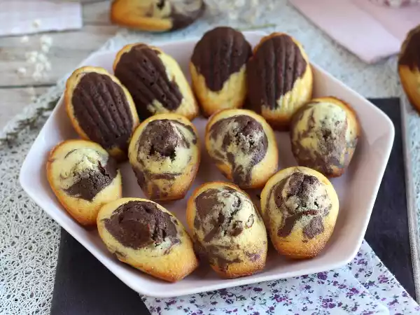 Recipe Marbled madeleines you absolutely must try!