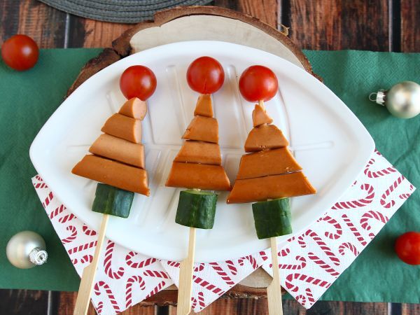 Recipe Christmas tree skewers