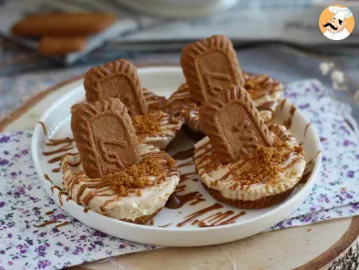 Recipe Biscoff speculaas no bake cheesecakes