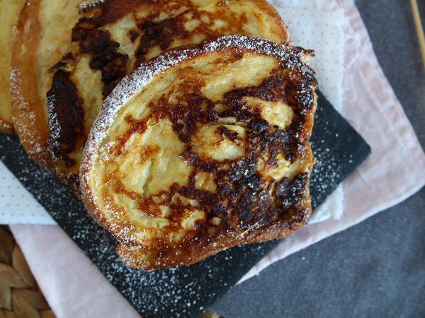 Recipe French toast brioche