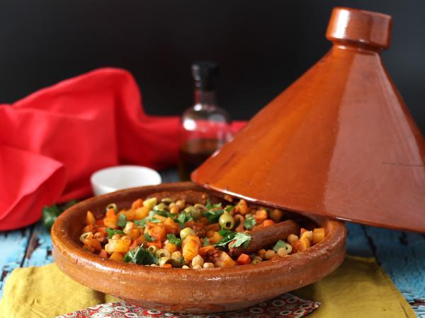 Recipe Beef and vegetables tagine