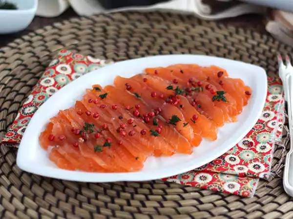 Recipe Gravlax, the swedish-style marinated salmon