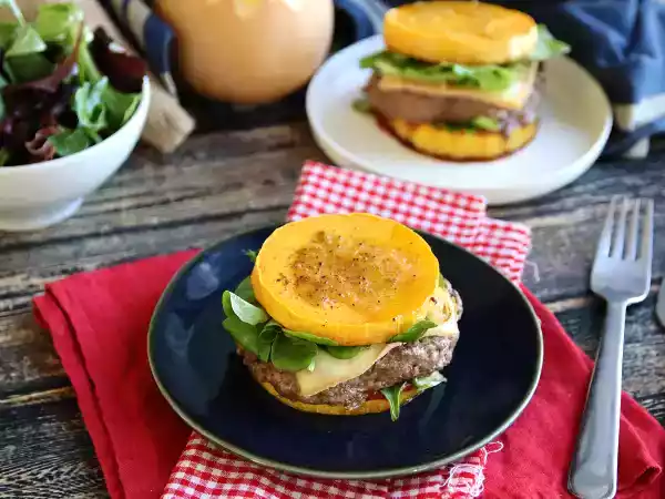 Recipe Butternut burgers (without bread!)