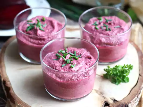 Recipe Beet verrines: an easy and fresh starter