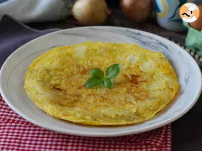 Recipe Onion frittata, the perfect omelette for a quick meal!
