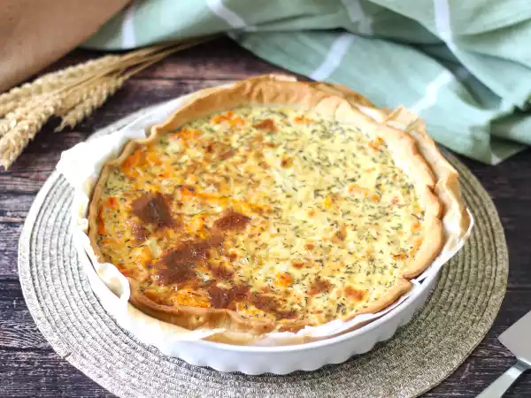 Recipe Pumpkin pie, for a simple and effective meal