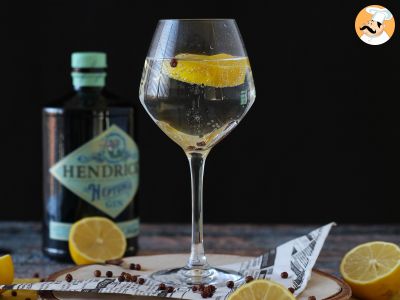 Recipe Gin tonic, easy and quick cocktail recipe