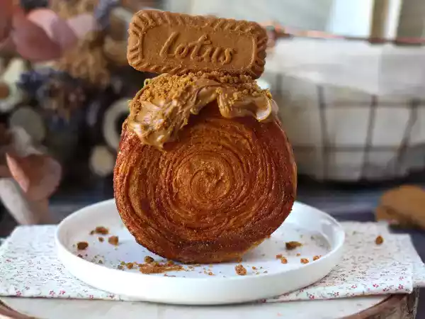 Recipe New york roll with biscoff speculaas - quick and economical recipe