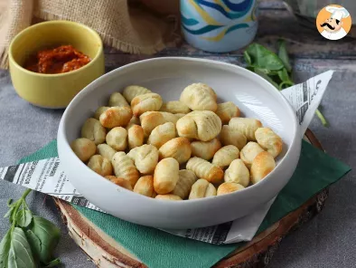 Recipe Crunchy and soft air fryer gnocchi ready in just 10 minutes!