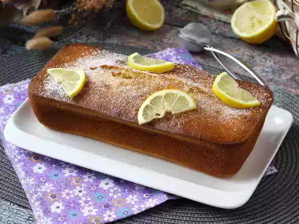 Recipe Express lemon cake in a blender!
