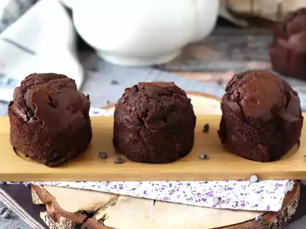 Recipe The best chocolate muffins: huge and fluffy