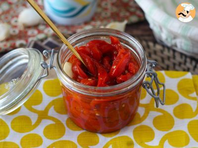 Recipe Air fryer-roasted peppers, perfect for summer!