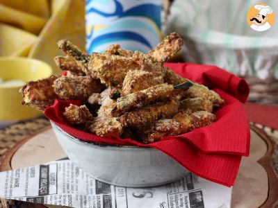 Recipe Zucchini fries cooked in air fryer