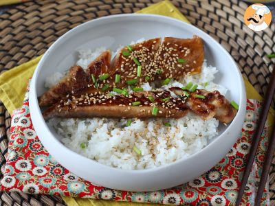 Recipe How to cook mackerel? try this recipe lacquered with soy sauce and honey!