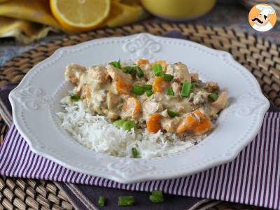 Recipe Tasty salmon blanquette