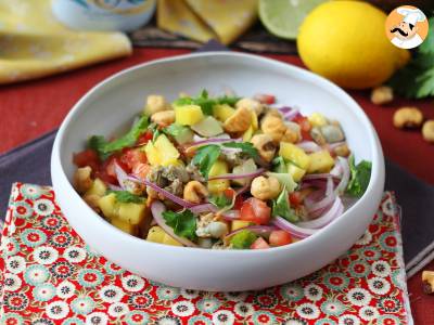 Recipe Ceviche with canned cockles