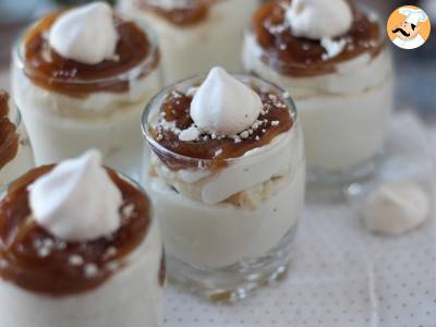 Recipe Mont blanc-style verrines with chestnut cream and meringue