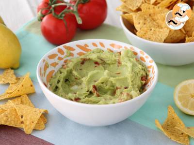 Recipe Guacamole express, step by step