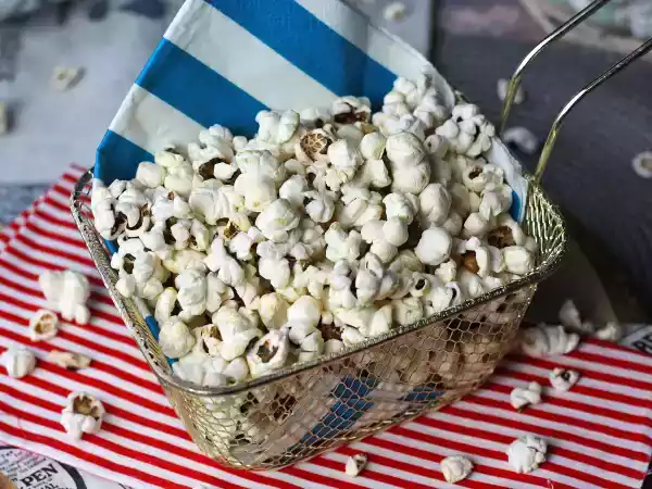 Recipe Popcorn with airfryer, it's possible!