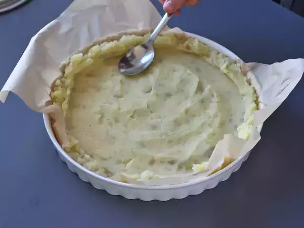 Recipe Savory pie dough made with potatoes: a healthy, gluten-free alternative!