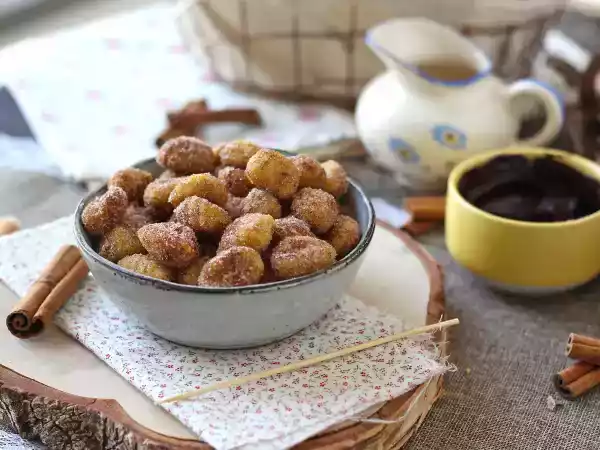 Recipe Gnocchi with airfryer: a cinnamon dessert recipe to savour!