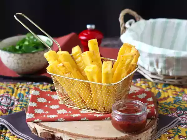 Recipe Guilt-free fried polenta sticks: crispy, golden and perfect in the air fryer!