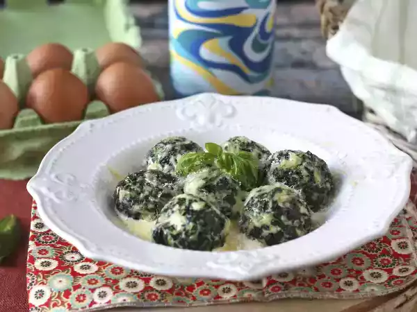 Recipe Spinach and ricotta malfatti, the easy no-knead homemade pasta recipe