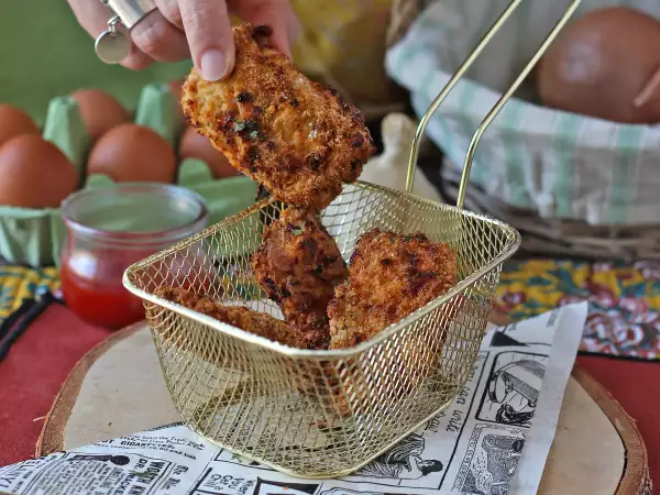 Recipe Breaded chicken in the air fryer: easy and ready in 20 minutes