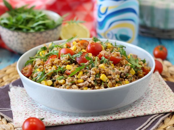 Recipe Spelt and tuna salad: light, tasty and perfect year-round recipe