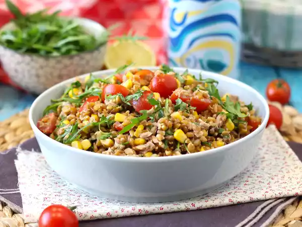 Recipe Spelt and tuna salad: light, tasty and perfect year-round recipe