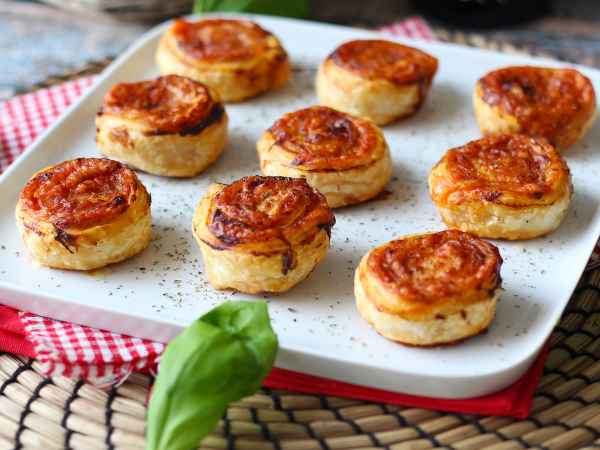 Recipe Puff pastry rolls in air fryer: quick and easy recipe